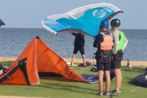 Départ de la session glisse :