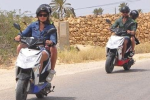 Retour du scooter :